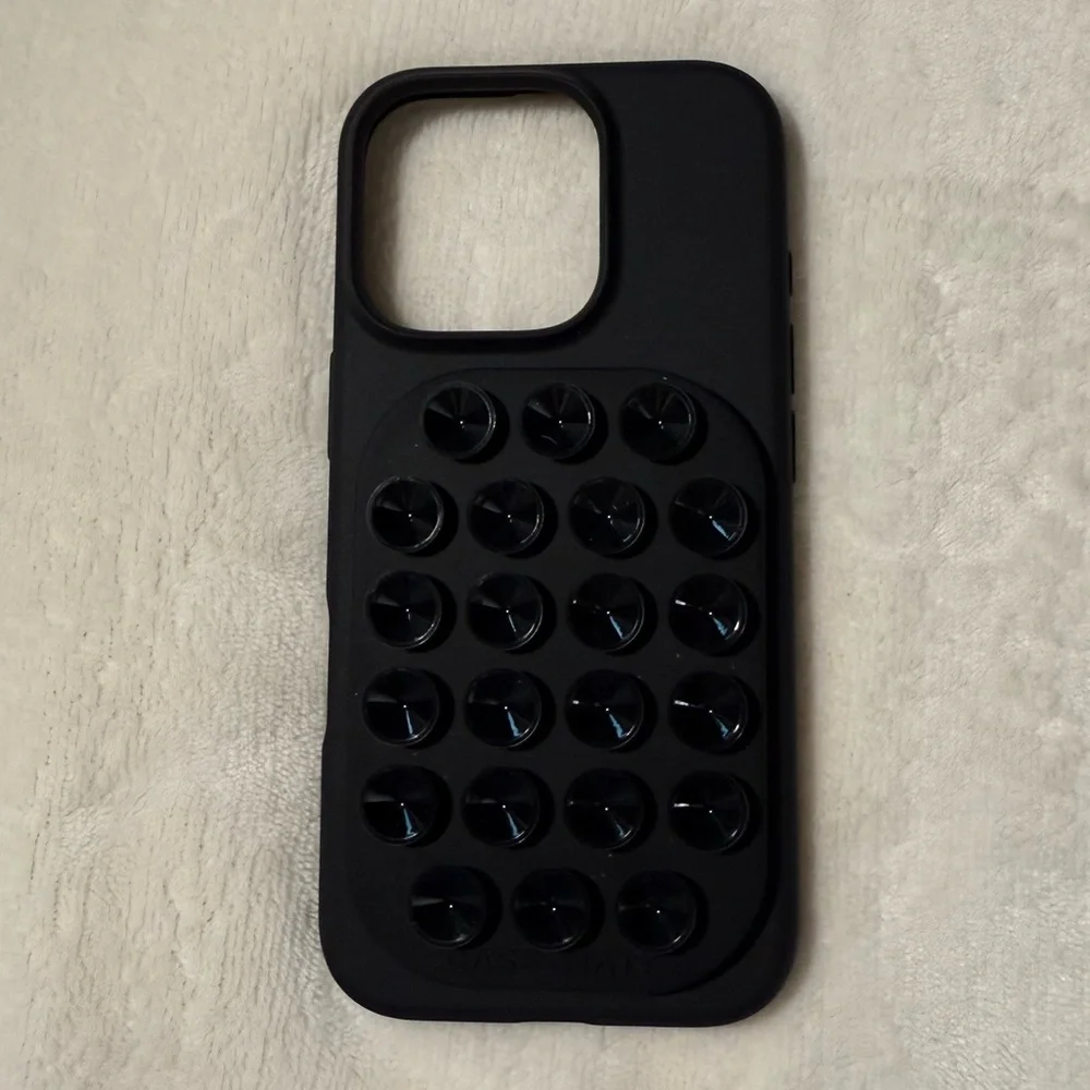 Case Mate Black Phone Case with Suction Cups